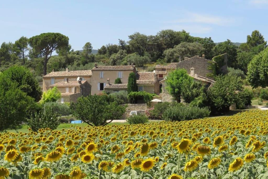 Les Tarraiettes Au Pied Du Luberon Villa Лурмарен Екстериор снимка